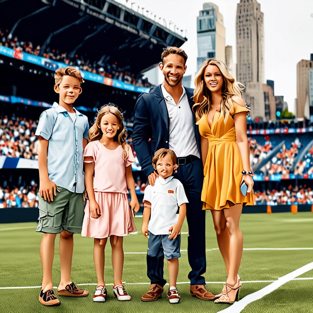 Blake Lively shares rare glimpse of family life with Ryan Reynolds, their 4 kids during NYC soccer match