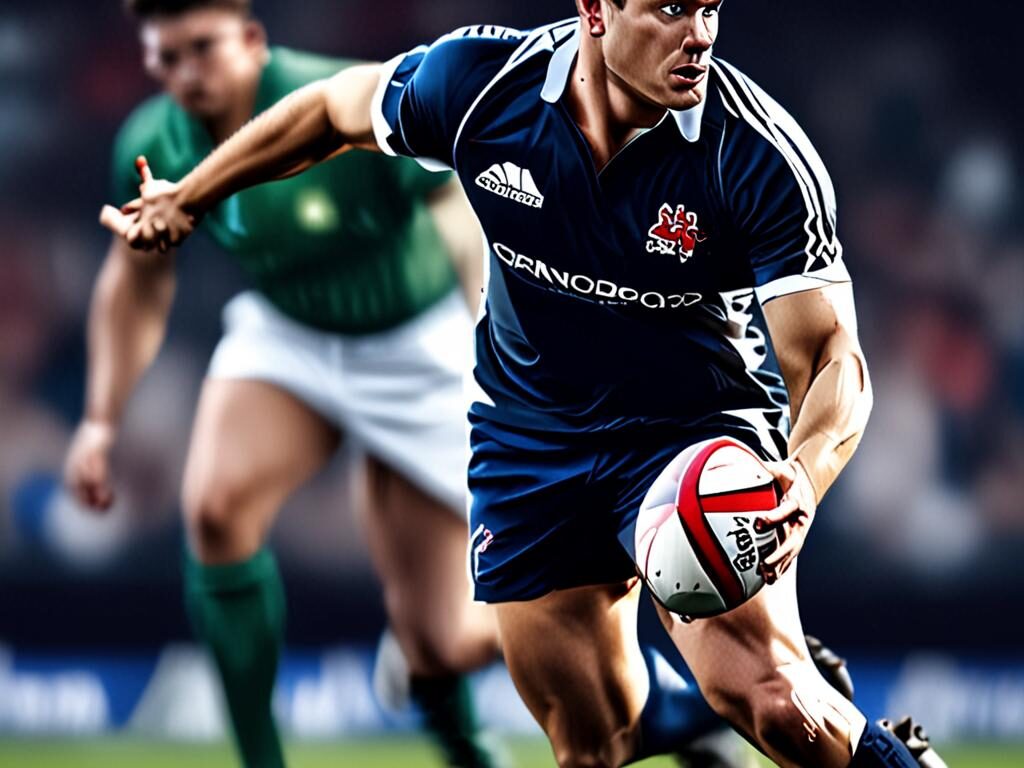 Rugby v cricket - England's George swaps sports to help tackle MND